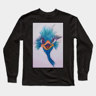 Friendly birb 4 Long Sleeve T-Shirt